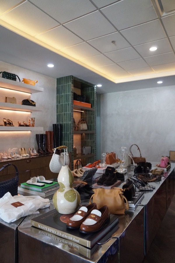 Wide view of the showroom floor